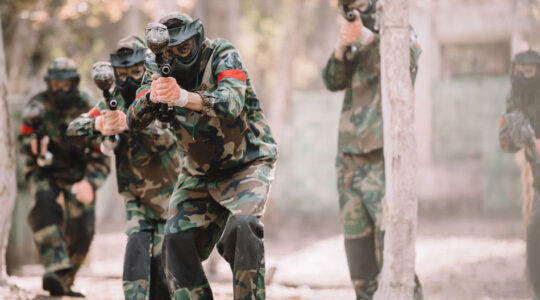 paintball en équipe